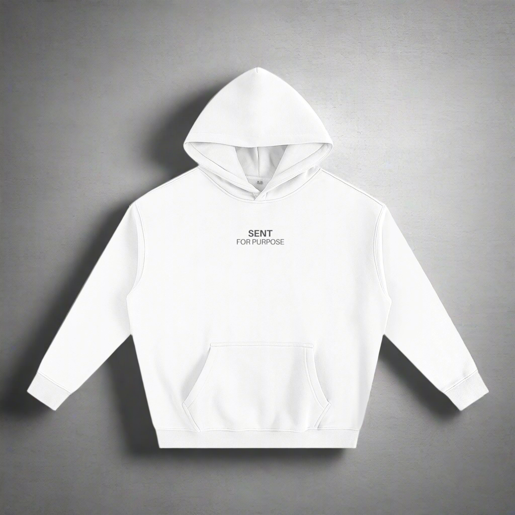 What purpose were you made for? - White Hoodie