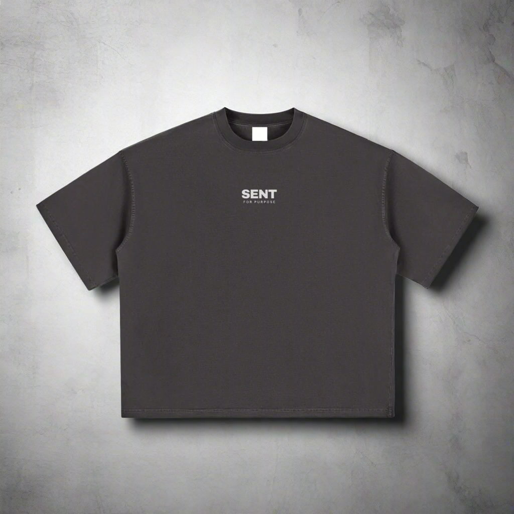 Dear Person Behind Me - Black Boxy T-Shirt