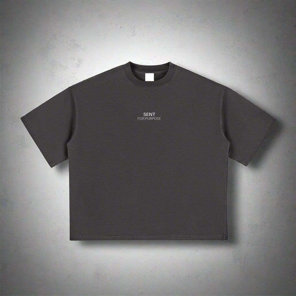 What Purpose Were You Made For? - Black Boxy T-Shirt