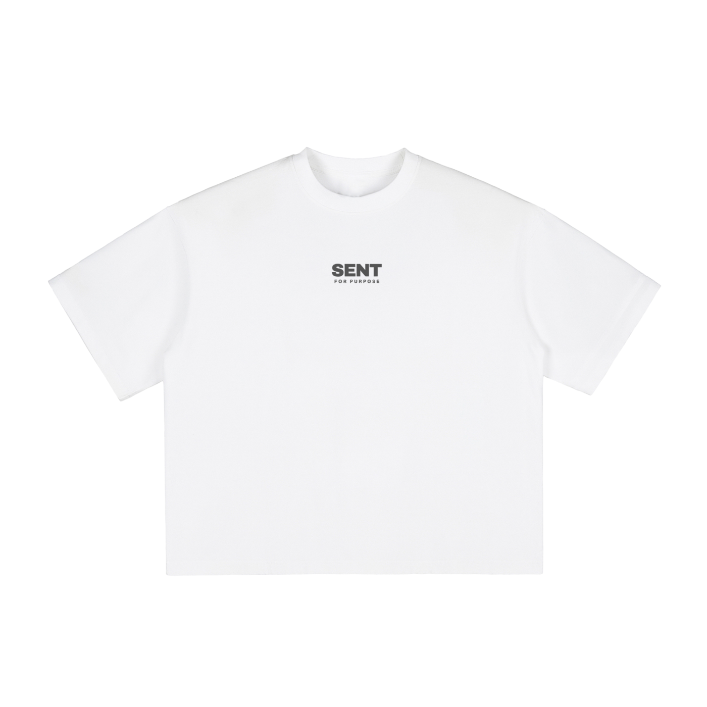 GO. DISCIPLE. LOVE. - White Boxy T-Shirt