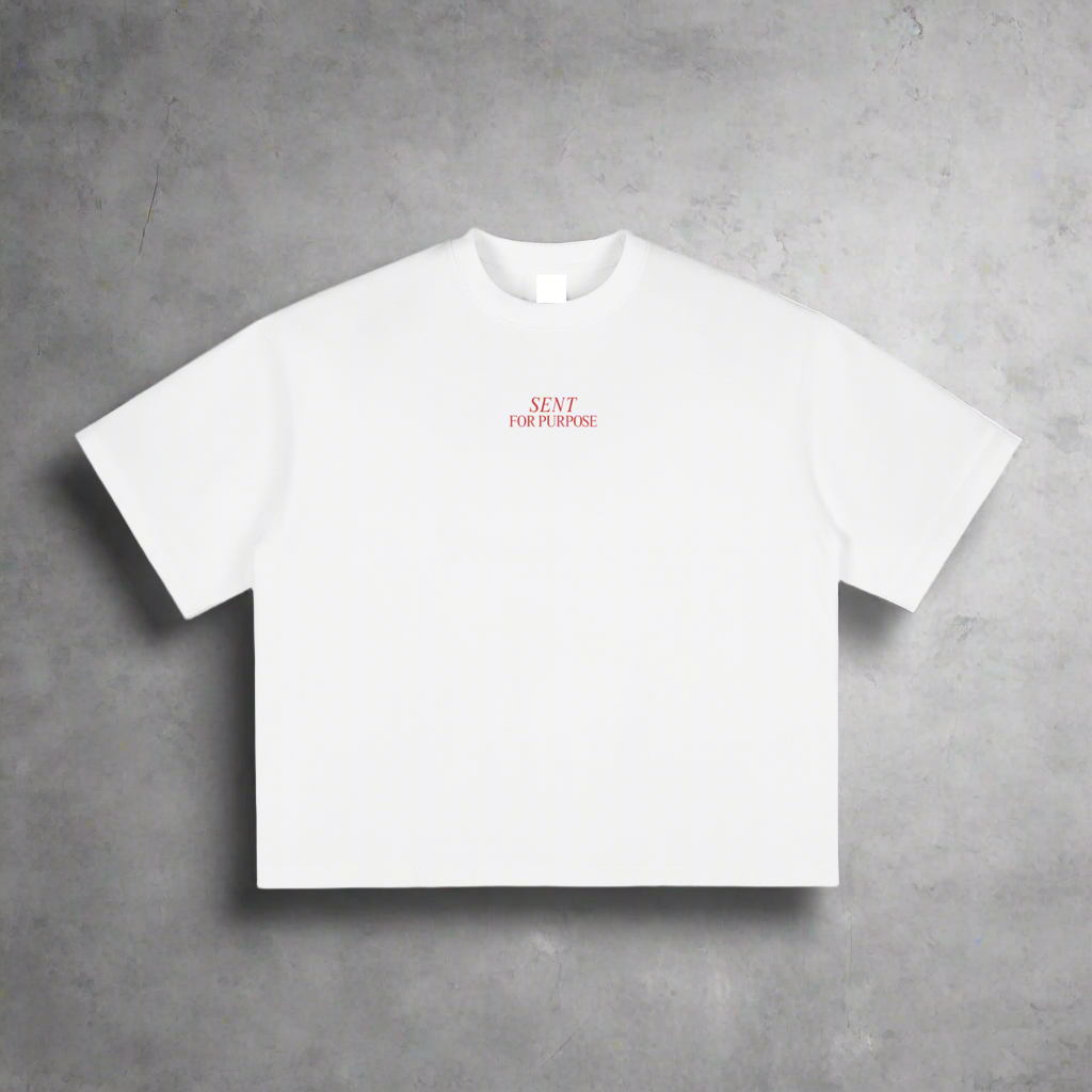 Go. Disciple. Love. - White Boxy T-Shirt