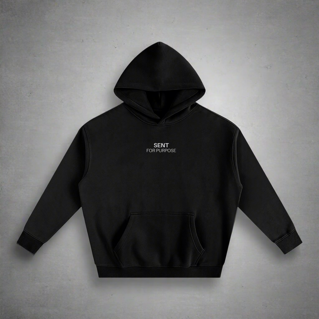 What purpose were you made for? - Black Hoodie