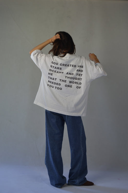 DEAR PERSON BEHIND ME - Black Boxy T-Shirt