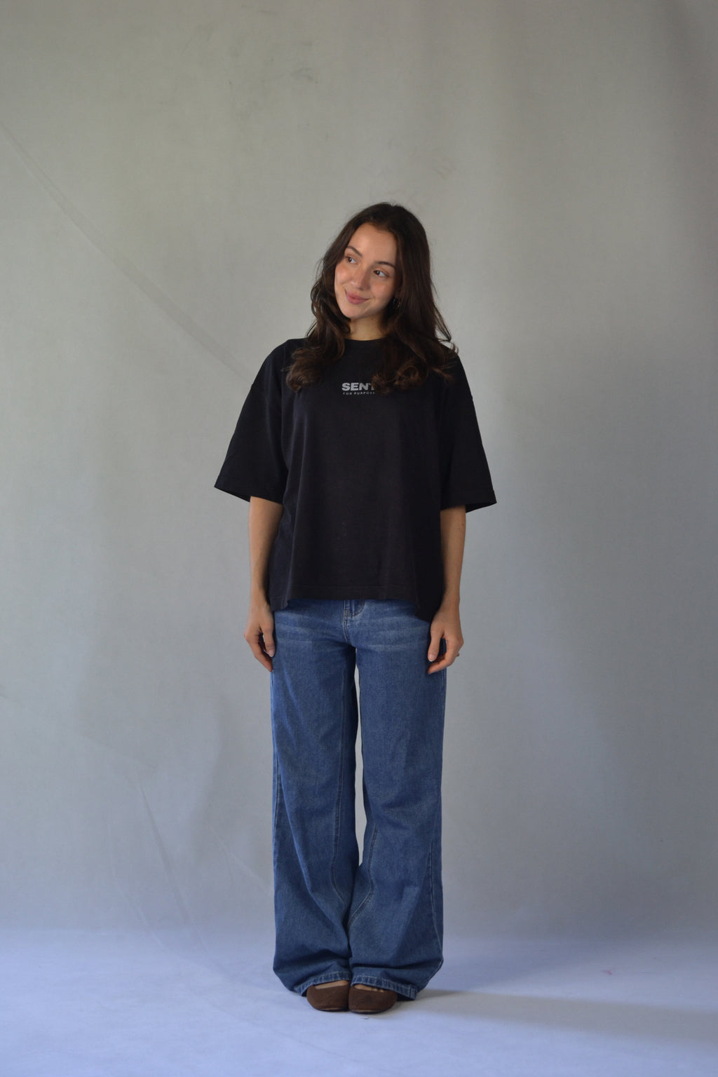 GO. DISCIPLE. LOVE. - White Boxy T-Shirt