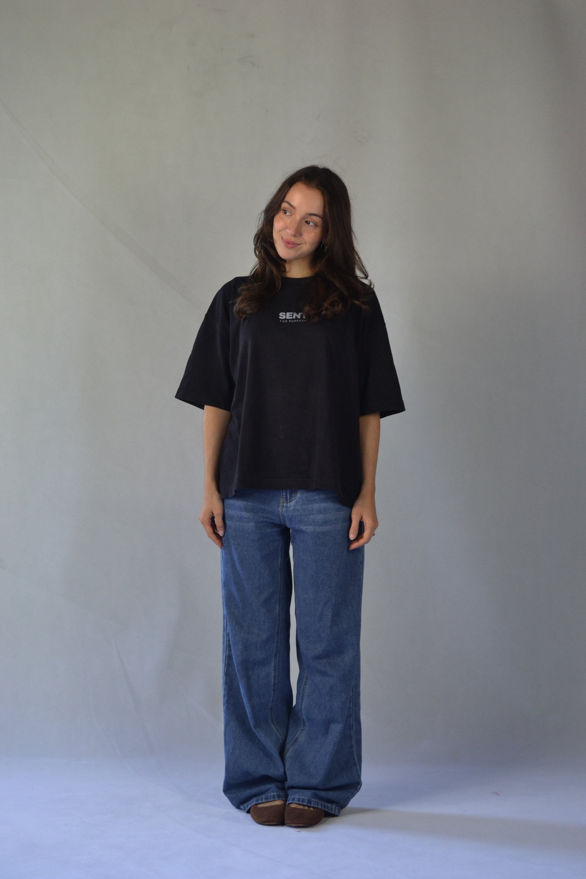 GO. DISCIPLE. LOVE. - White Boxy T-Shirt