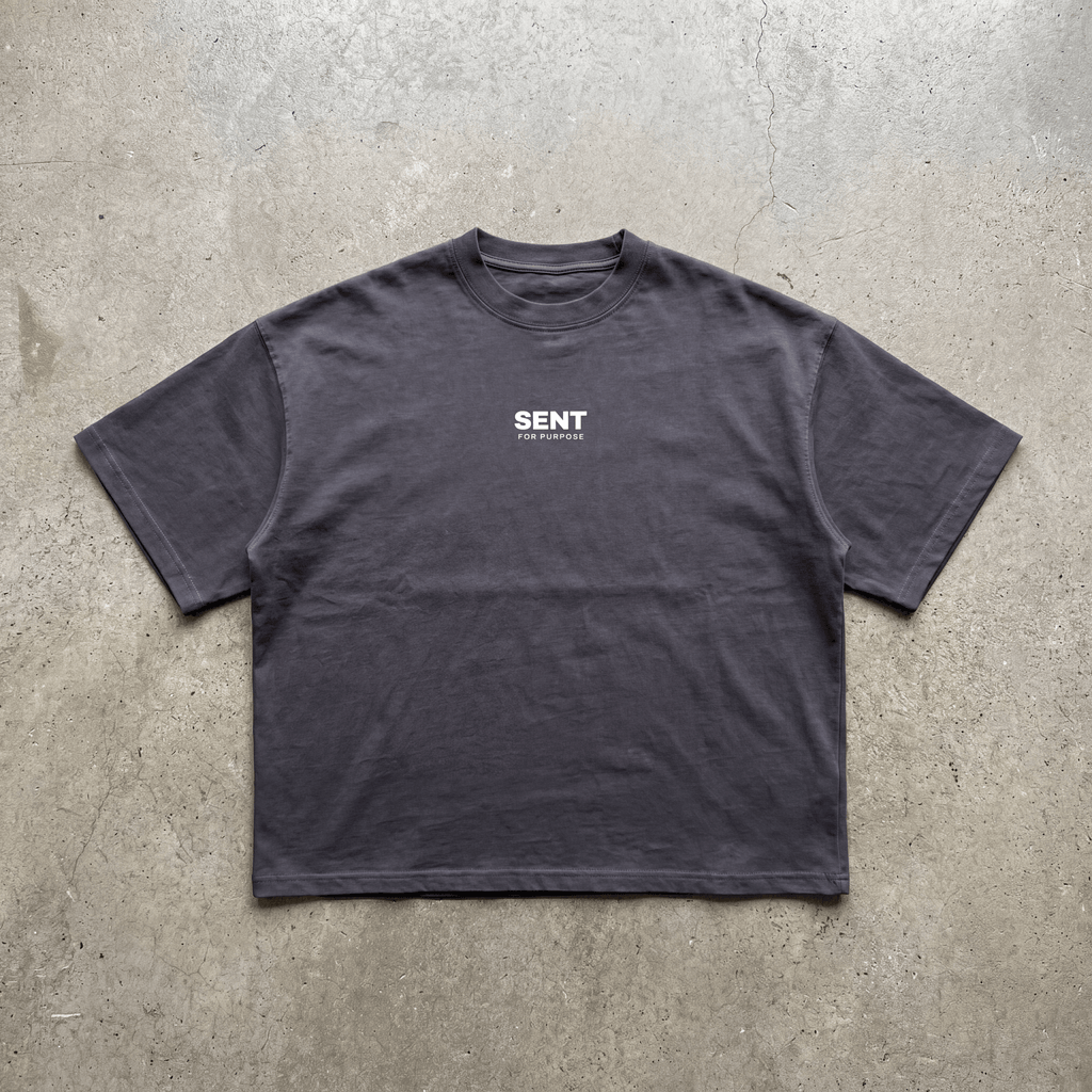 DEAR PERSON BEHIND ME - Black Boxy T-Shirt