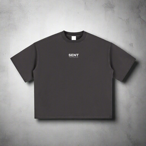 Dear Person Behind Me - Black Boxy T-Shirt