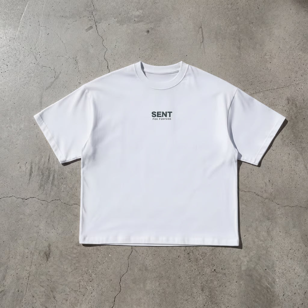ASK ME ABOUT JESUS - White Boxy T-Shirt